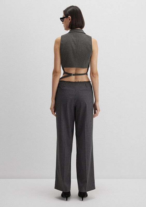 DOKUMA PANTOLON Kadın Siyah Pantolon - M1011129