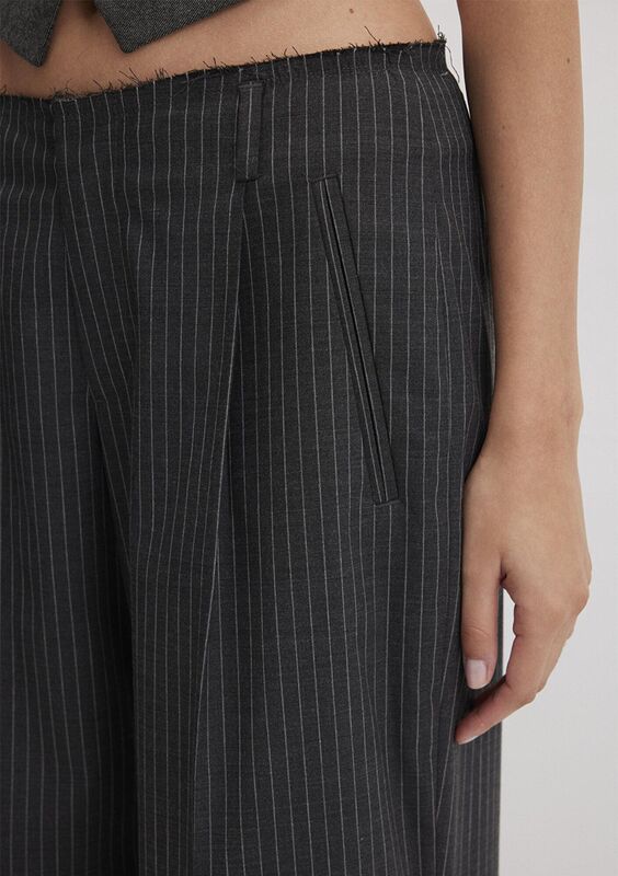 DOKUMA PANTOLON Kadın Siyah Pantolon - M1011129