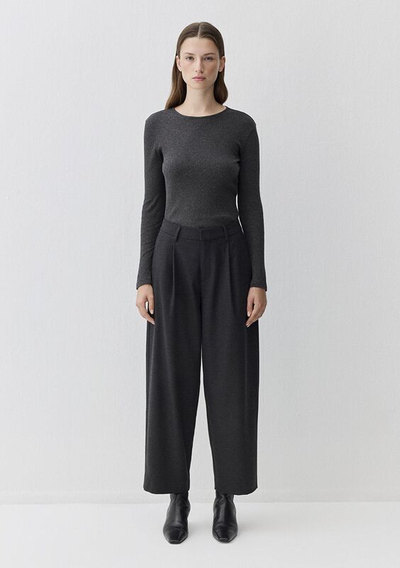 DOKUMA PANTOLON Kadın Siyah Pantolon - M1011131