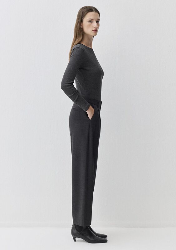 DOKUMA PANTOLON Kadın Siyah Pantolon - M1011131