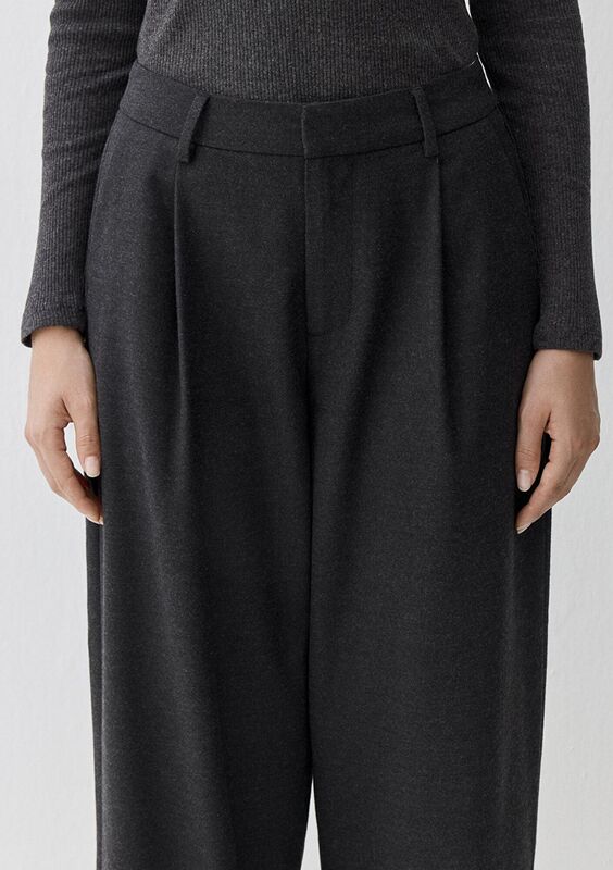 DOKUMA PANTOLON Kadın Siyah Pantolon - M1011131