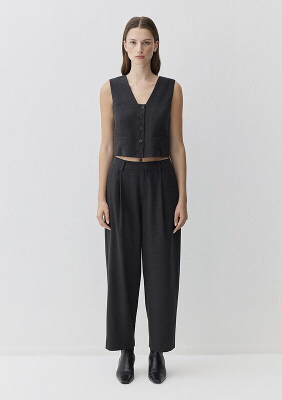 DOKUMA YELEK Kadın Siyah Yelek - M1110796