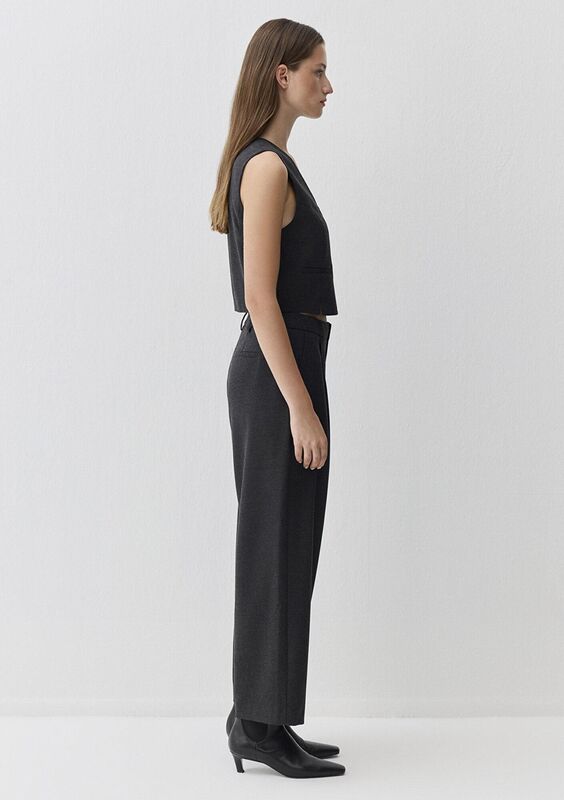 DOKUMA YELEK Kadın Siyah Yelek - M1110796