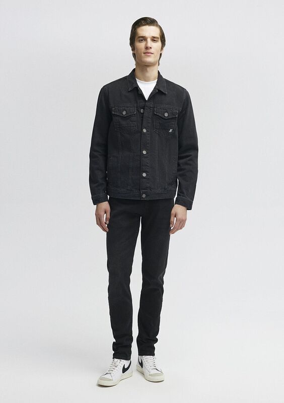 DRAKE Erkek Gri Denim Ceket - M010143