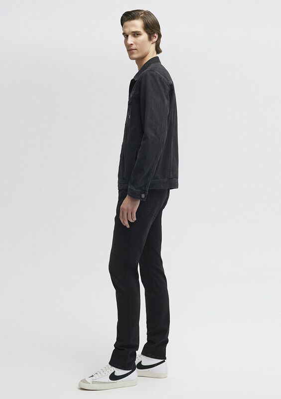 DRAKE Erkek Gri Denim Ceket - M010143