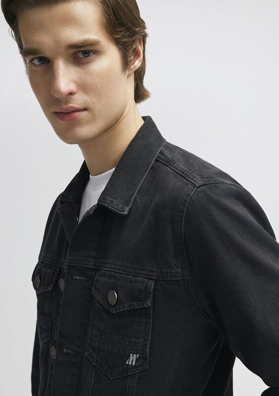 DRAKE Erkek Gri Denim Ceket - M010143