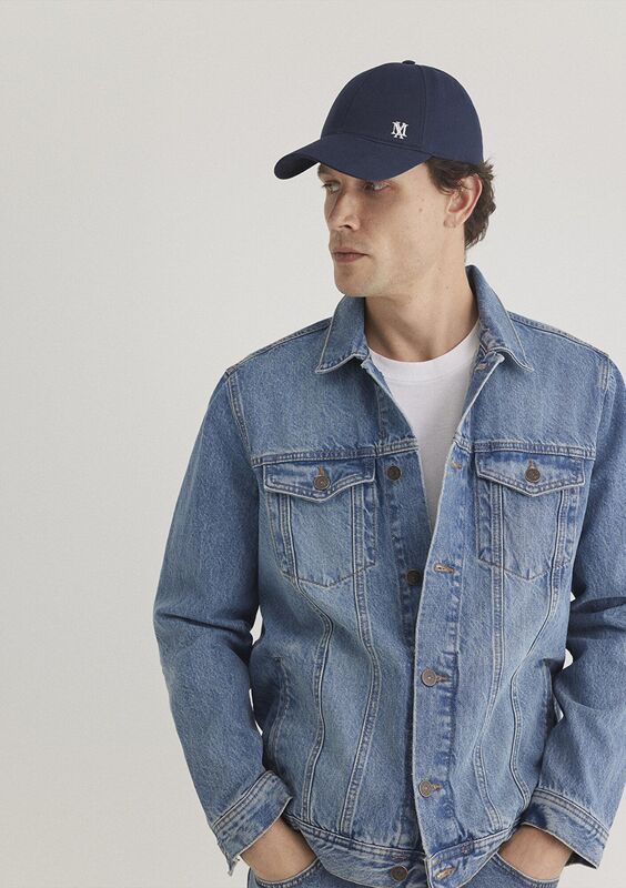 DRAKE Erkek Mavi Denim Ceket - M010143