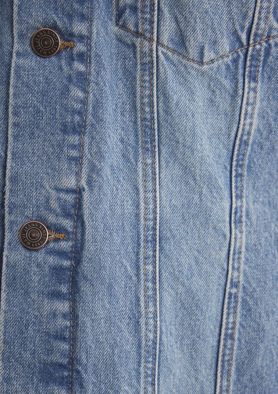 DRAKE Erkek Mavi Denim Ceket - M010143