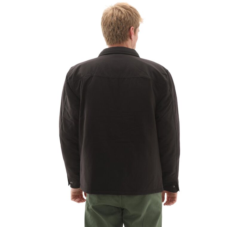 Drill Chore Nylon Jacket Erkek Siyah Mont - VN000P78