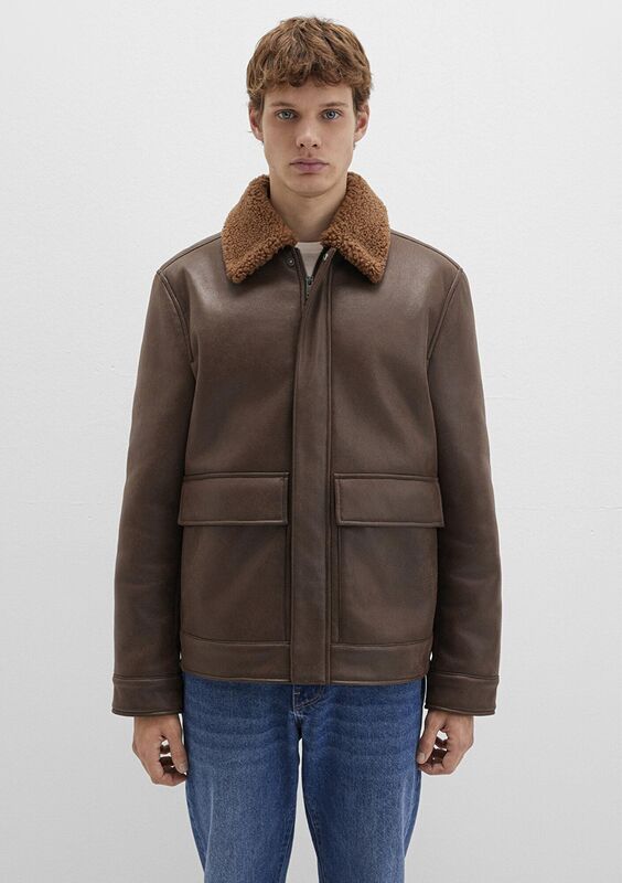 DÜĞMELİ CEKET Erkek Kahverengi Ceket - M0110669