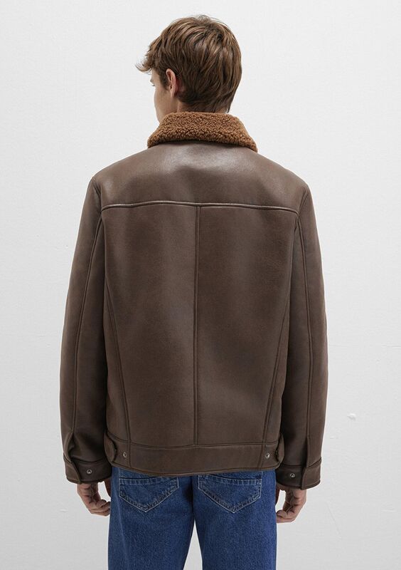 DÜĞMELİ CEKET Erkek Kahverengi Ceket - M0110669