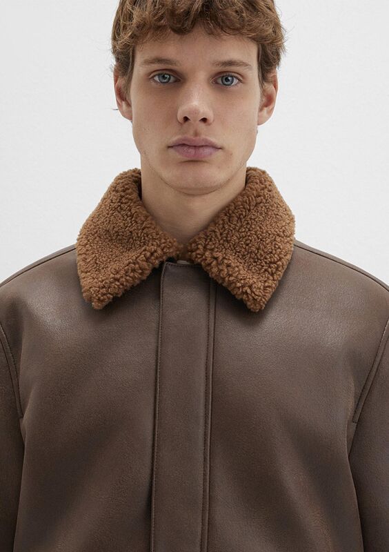 DÜĞMELİ CEKET Erkek Kahverengi Ceket - M0110669