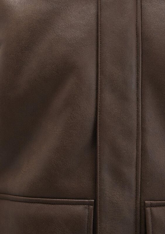 DÜĞMELİ CEKET Erkek Kahverengi Ceket - M0110669