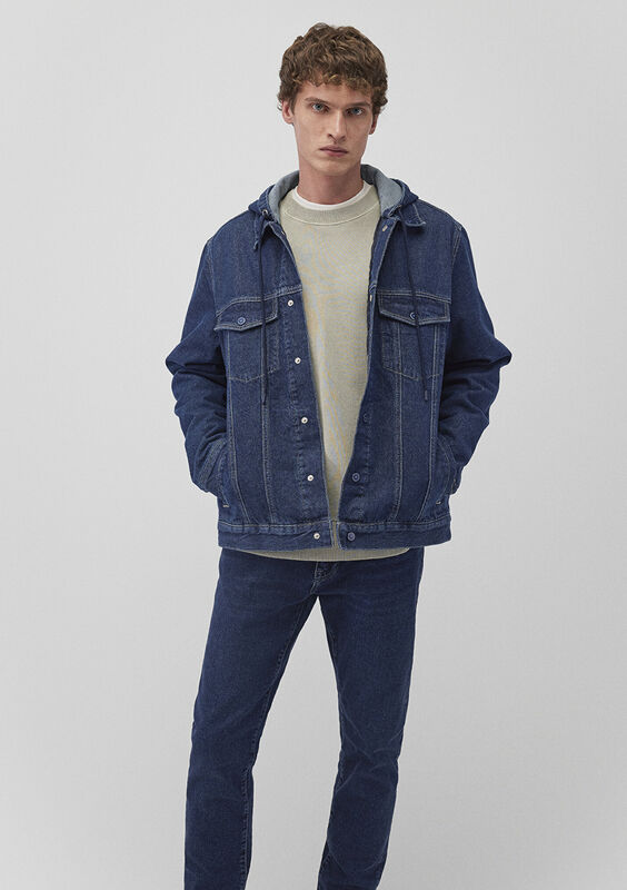 EDDIE Erkek Mavi Denim Ceket - M0110411