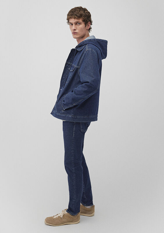 EDDIE Erkek Mavi Denim Ceket - M0110411