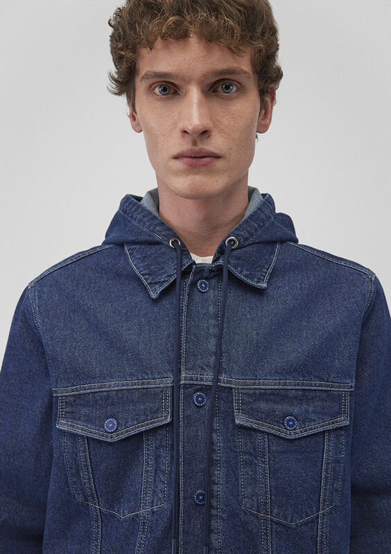 EDDIE Erkek Mavi Denim Ceket - M0110411