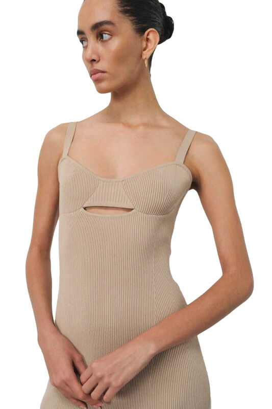 ELBİSE Kadın Bej Elbise - W23S07D629EL