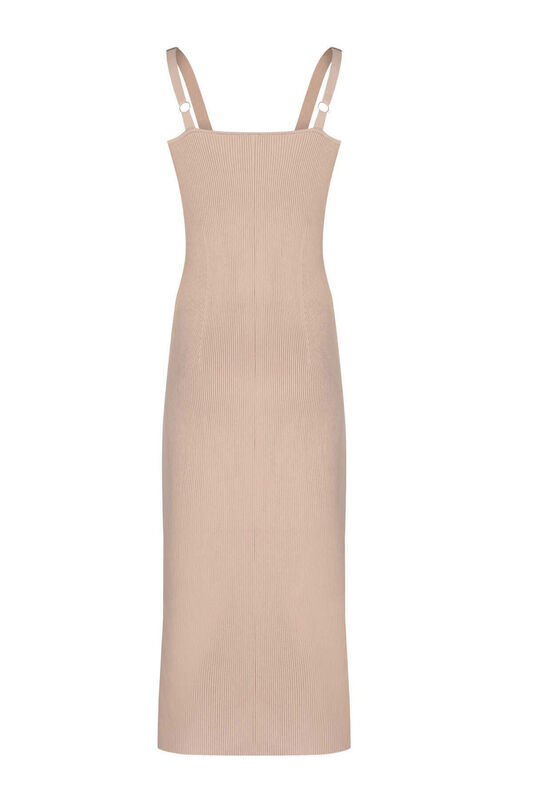 ELBİSE Kadın Bej Elbise - W23S07D629EL