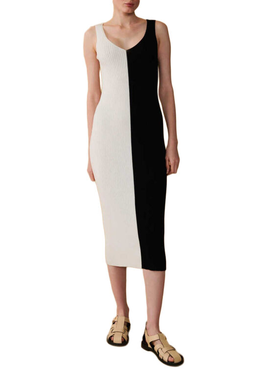 Mısırlı - ELBİSE Kadın Siyah Elbise - W22S04D050EL