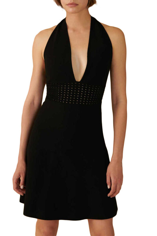 Mısırlı - ELBİSE Kadın Siyah Elbise - W22S08D118EL