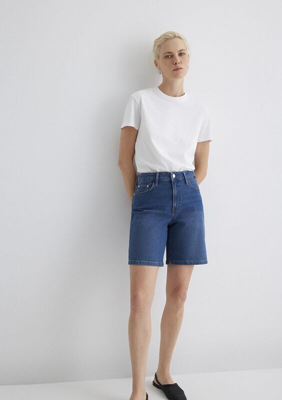 ELIANA Kadın Mavi Denim Şort - M1411221