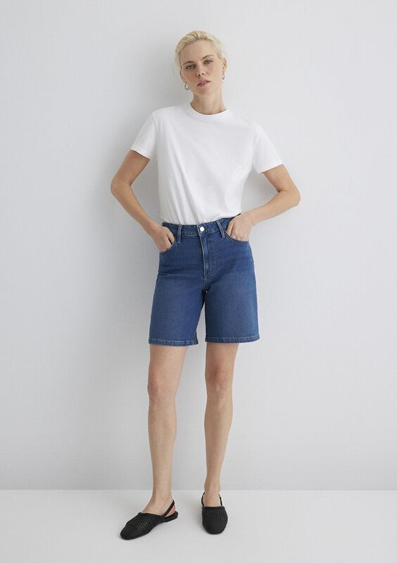 ELIANA Kadın Mavi Denim Şort - M1411221