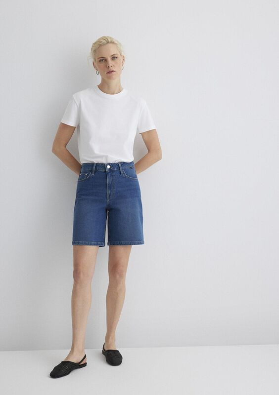 ELIANA Kadın Mavi Denim Şort - M1411221