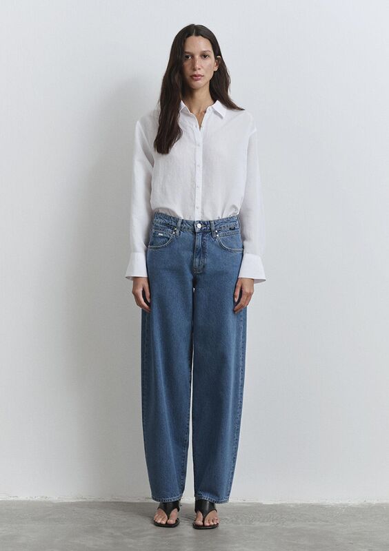 ELLA Kadın Mavi Denim Pantolon - M1011044