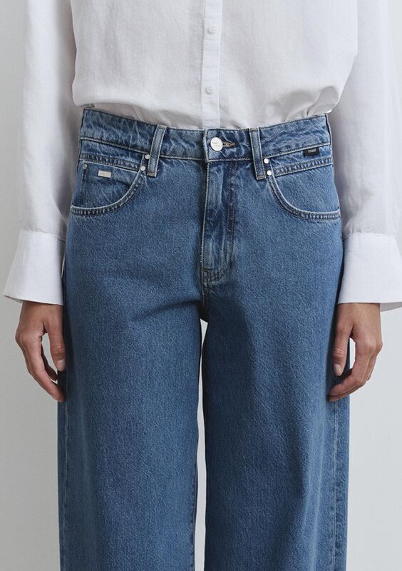 ELLA Kadın Mavi Denim Pantolon - M1011044