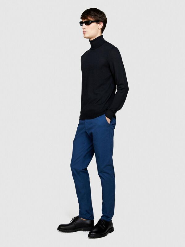 Esnek Slim Fit Chino Pantolon Erkek Pembe Pantolon - 323A4JGCSF03E