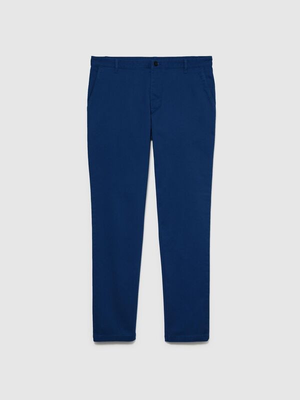 Esnek Slim Fit Chino Pantolon Erkek Pembe Pantolon - 323A4JGCSF03E