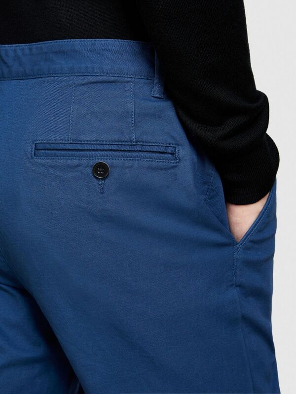 Esnek Slim Fit Chino Pantolon Erkek Pembe Pantolon - 323A4JGCSF03E