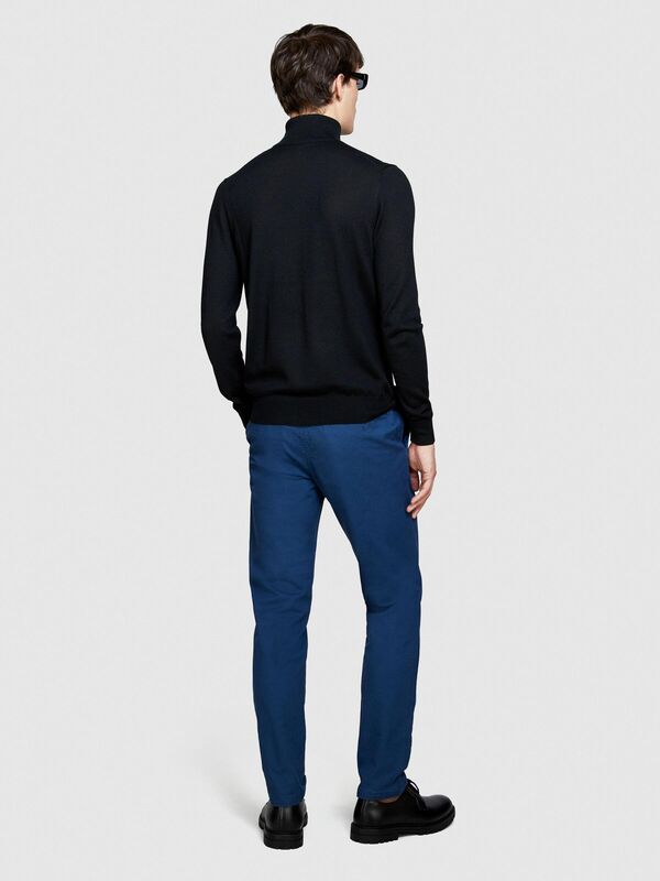 Esnek Slim Fit Chino Pantolon Erkek Pembe Pantolon - 323A4JGCSF03E