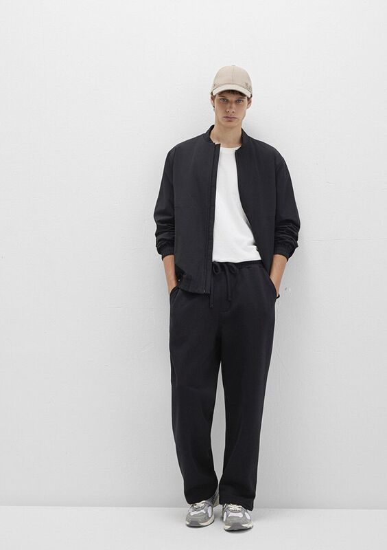 Mavi - EŞOFMAN ALTI Erkek Siyah Pantolon - M0010530