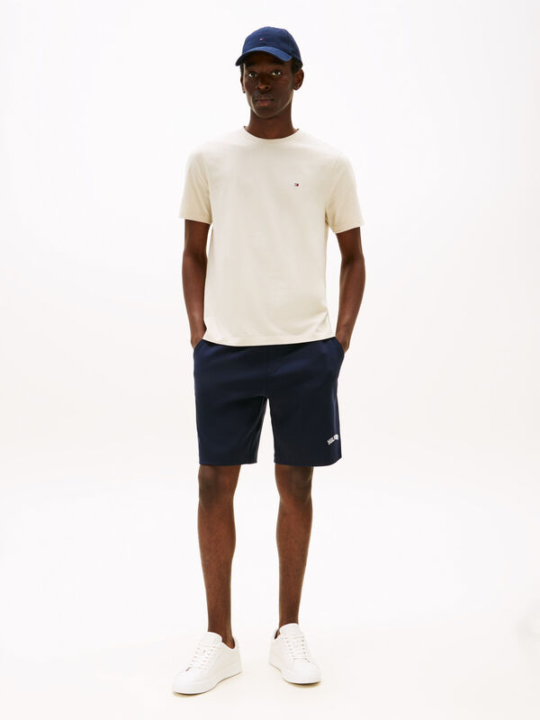 ESS SEASONAL REG FIT SOLID TEE Erkek Bej T-Shirt - MW0MW39995