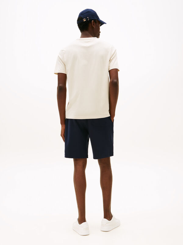 ESS SEASONAL REG FIT SOLID TEE Erkek Bej T-Shirt - MW0MW39995