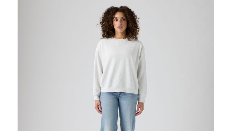 EVERYDAY SWEATSHIRT ORBIT HEATHER GRAY B Kadın Gri Sweatshirt - A5942