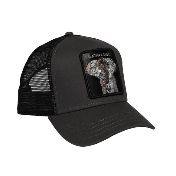 Extra Large Uniseks Gri Şapka - 1010200