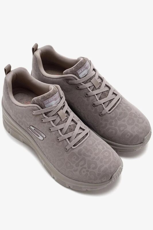 Fashion Fit Kadın Bej Spor Ayakkabı - 88888179TK