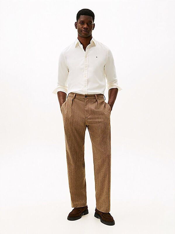 FLEX FLANNEL SOLID RF SHIRT Erkek Beyaz Gömlek - MW0MW40469