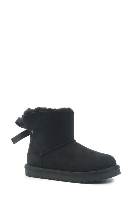 FLOWERY 5PR Kız Çocuk Siyah Bot - 102039415