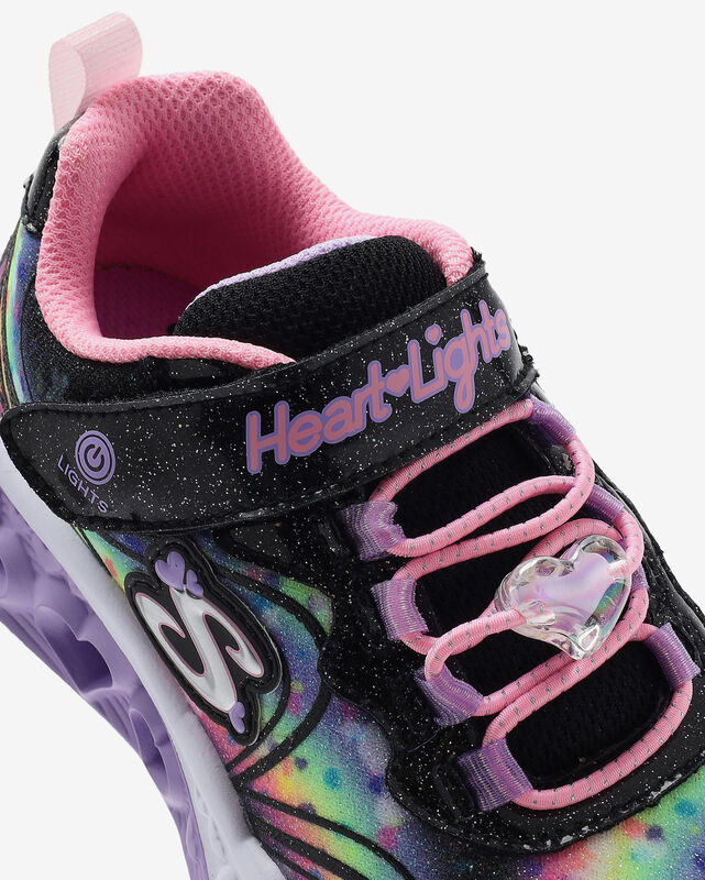 FLUTTER HEART LİGHTS - GROOVY SWİRL Kız Çocuk Siyah Spor Ayakkabı - 303253L