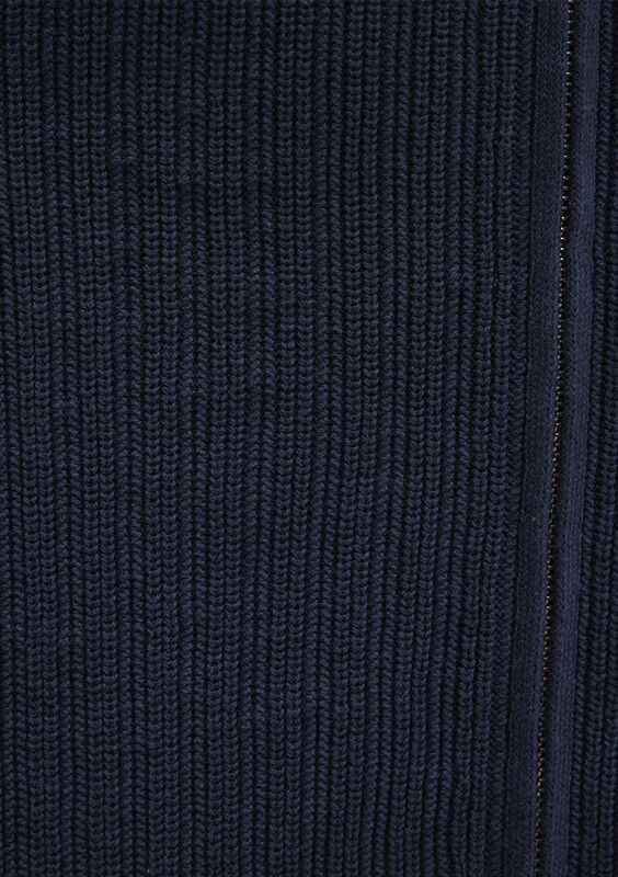 FULL ZIP HIRKA Erkek Koyu Mavi Hırka - M0710326