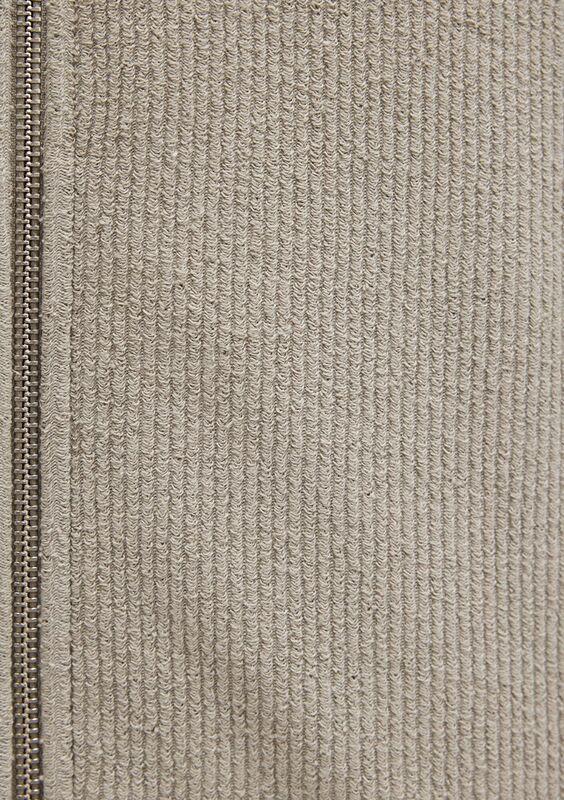 FULL ZIP KAPÜŞONLU SWEATSHIRT Erkek Gri Sweatshirt - M0S10520