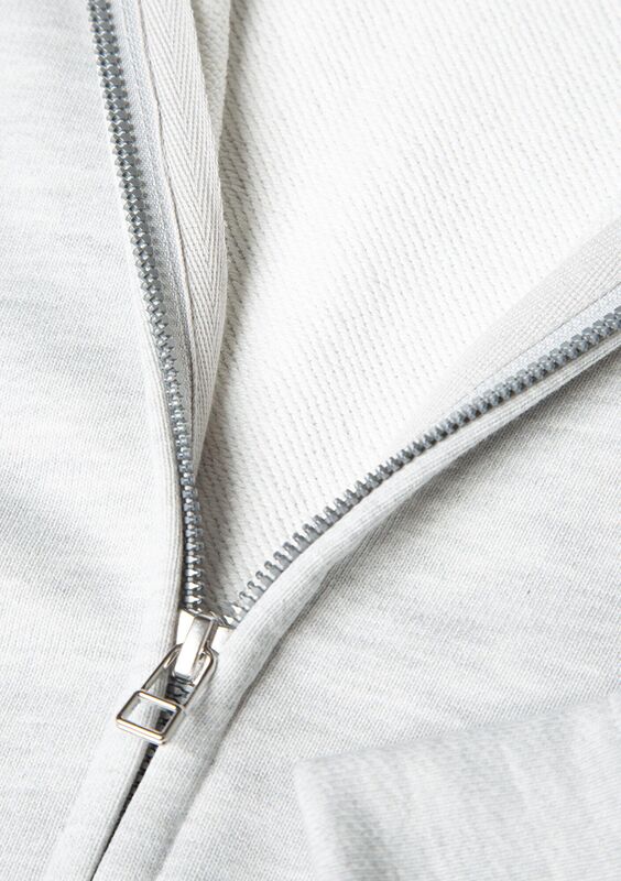 FULL ZIP SWEATSHIRT Erkek Beyaz Sweatshirt - M0S10377