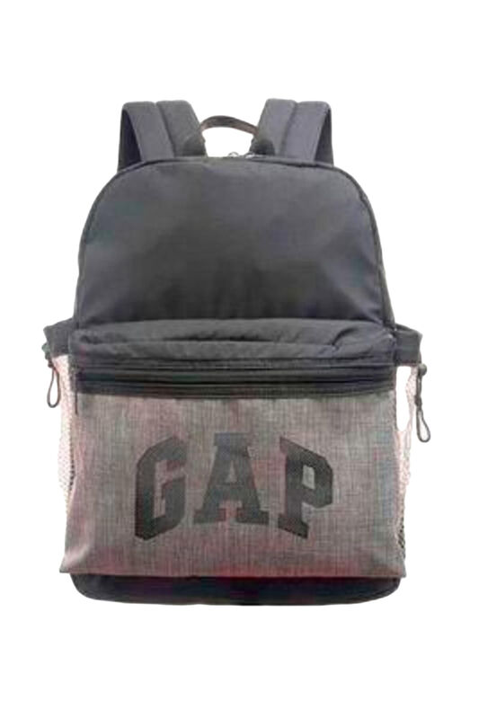 Gap Çift Bölme Sırt Çantası Uniseks Siyah Sırt Çantası - 03410