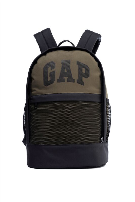 Gap Çift Bölme Sırt Çantası Uniseks Yeşil Sırt Çantası - 03502