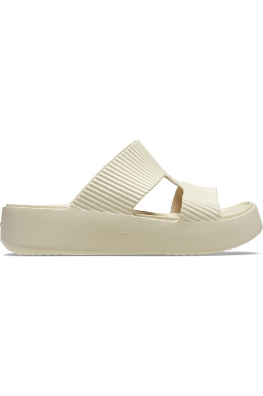 Crocs - Getaway Groove Platform HStrap Uniseks Bej Terlik - 210701