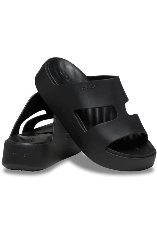 Getaway Platform H-Strap Kadın Siyah Terlik - 209409