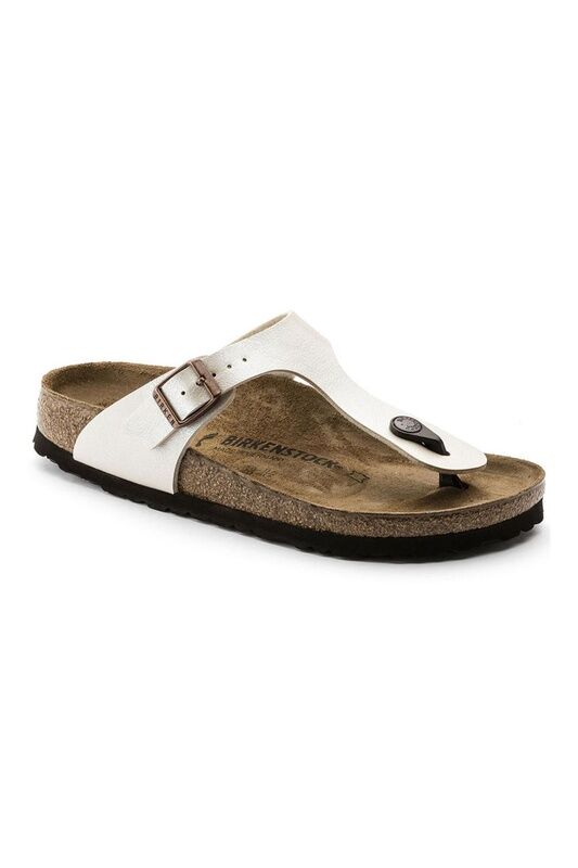 Birkenstock - Gizeh BF Graceful Kadın Beyaz Terlik - 943871
